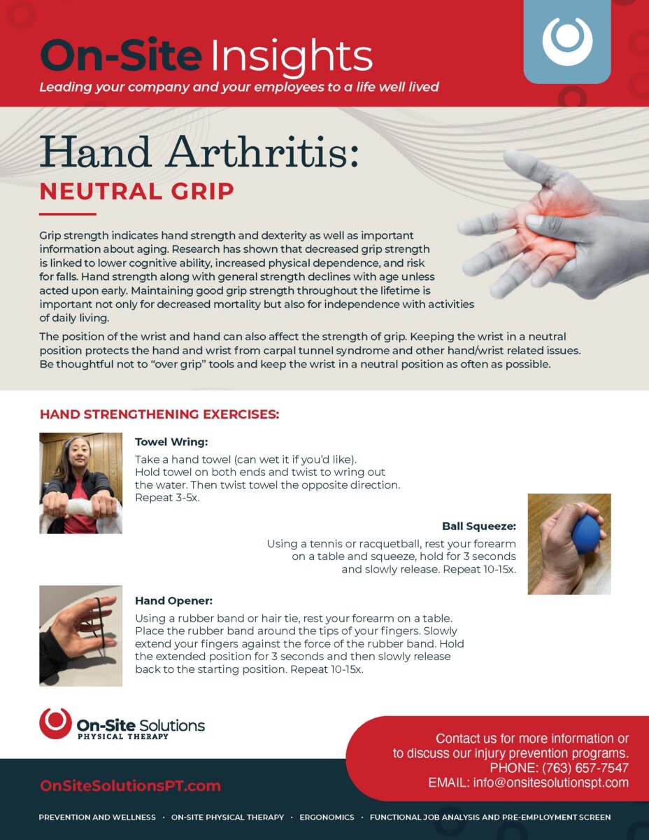 a picture of On-Site Insights-Hand Arthritis: Neutral Grip